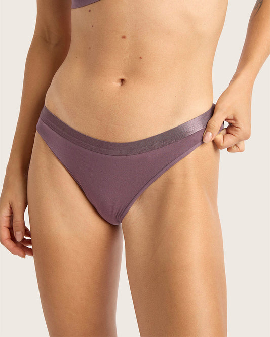 LYOLYTE Hipster Bikini - Wisteria