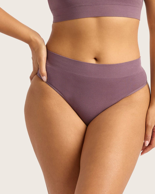 LYOLYTE High Waist G-String - Wisteria